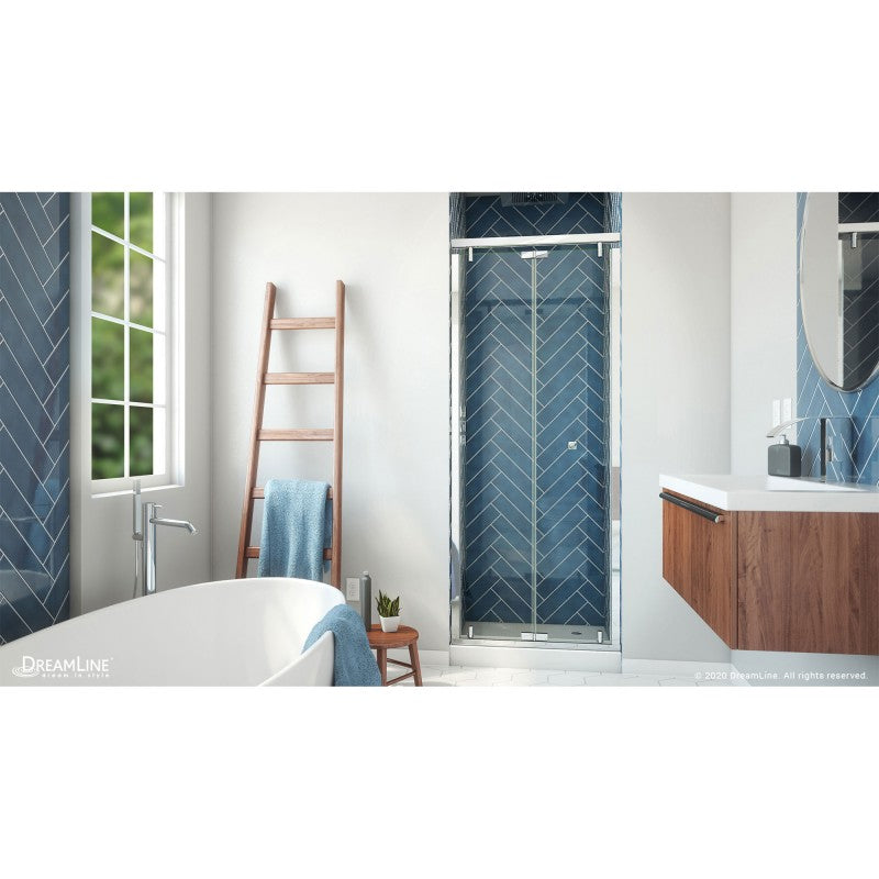 Butterfly-S Semi-Frameless Bi-Fold Shower Door