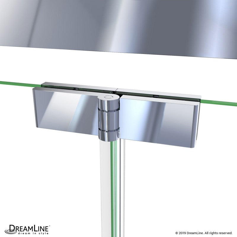 Butterfly-S Semi-Frameless Bi-Fold Shower Door