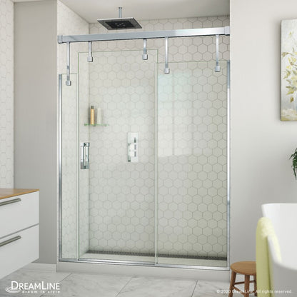 Avenue Semi-Frameless Single Sliding Shower Door