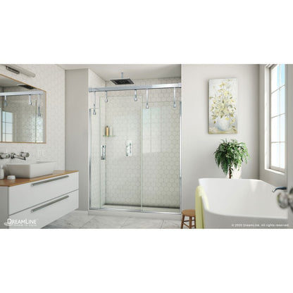 Avenue Semi-Frameless Single Sliding Shower Door