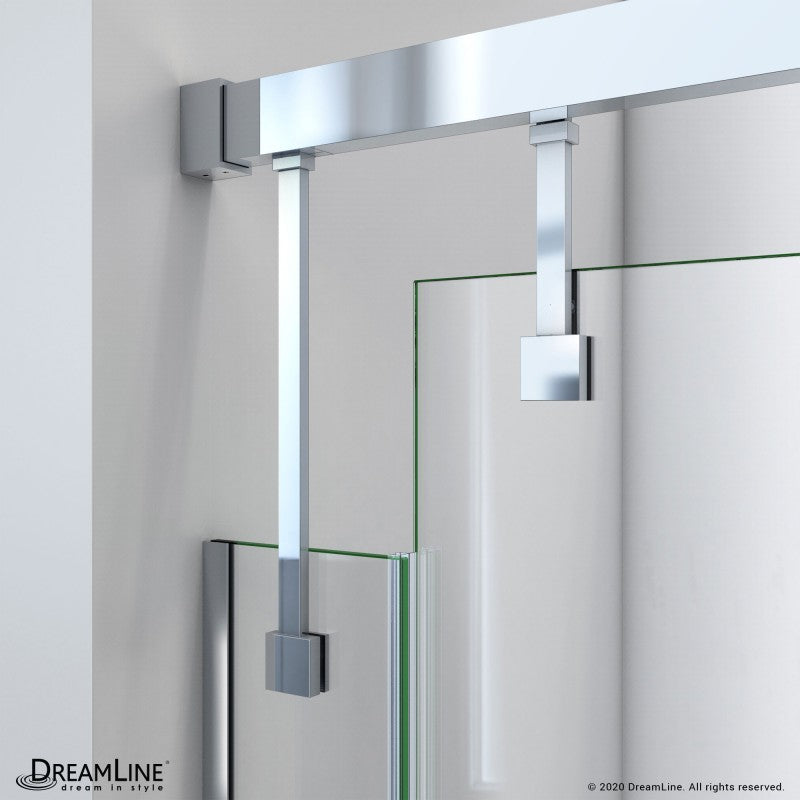 Avenue Semi-Frameless Single Sliding Shower Door