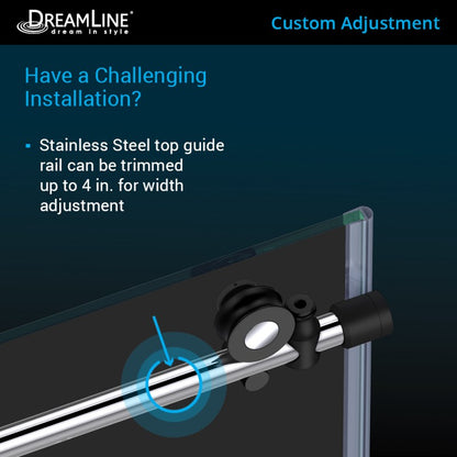 Enigma-XT Frameless Single Sliding Shower Door