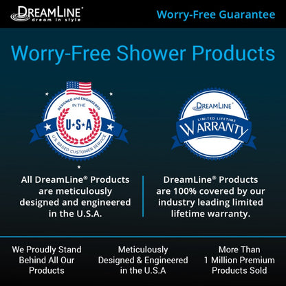 Enigma-X Frameless Single Sliding Shower Door and Single Sided Handle