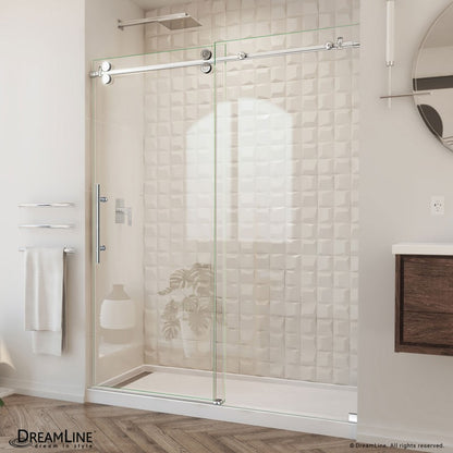 Enigma-XO Frameless Single Sliding Shower Door