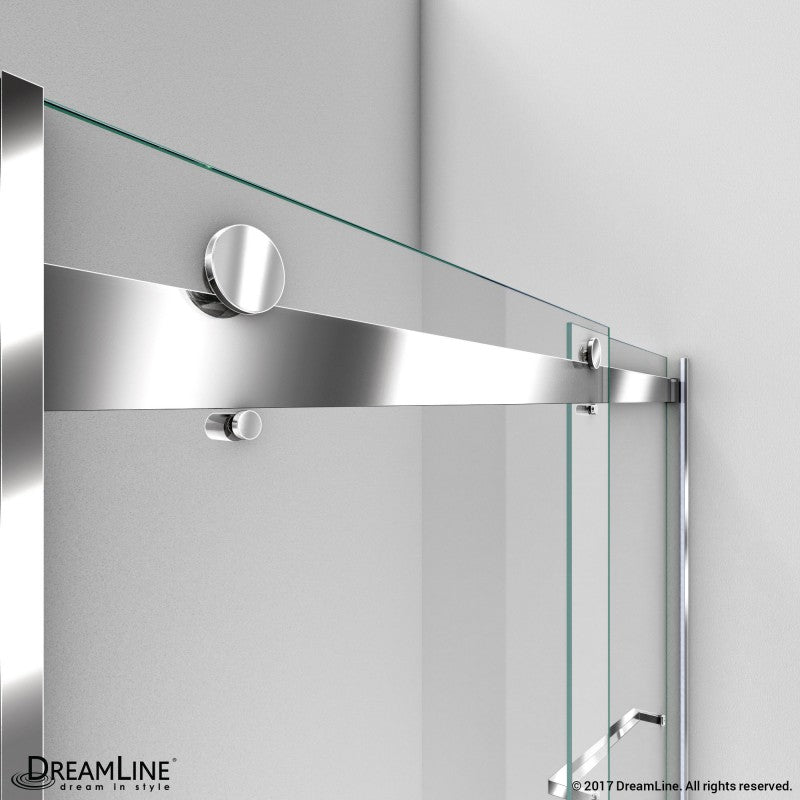 Essence Frameless Double Sliding Shower Door