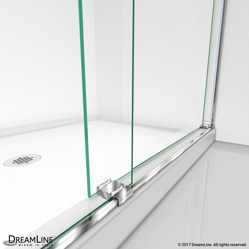 Essence Frameless Double Sliding Shower Door