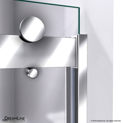 Sapphire Semi-Frameless Double Sliding Shower Door