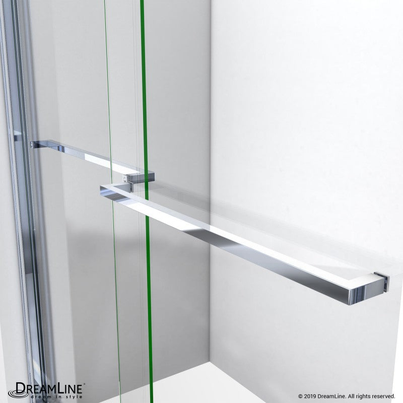 Sapphire Semi-Frameless Double Sliding Shower Door
