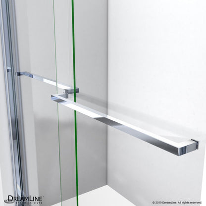 Sapphire Semi-Frameless Double Sliding Shower Door