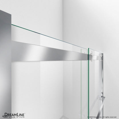 Essence-H Semi-Frameless Double Sliding Shower Door