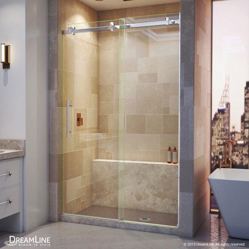 Enigma Air Frameless Single Sliding Shower Door