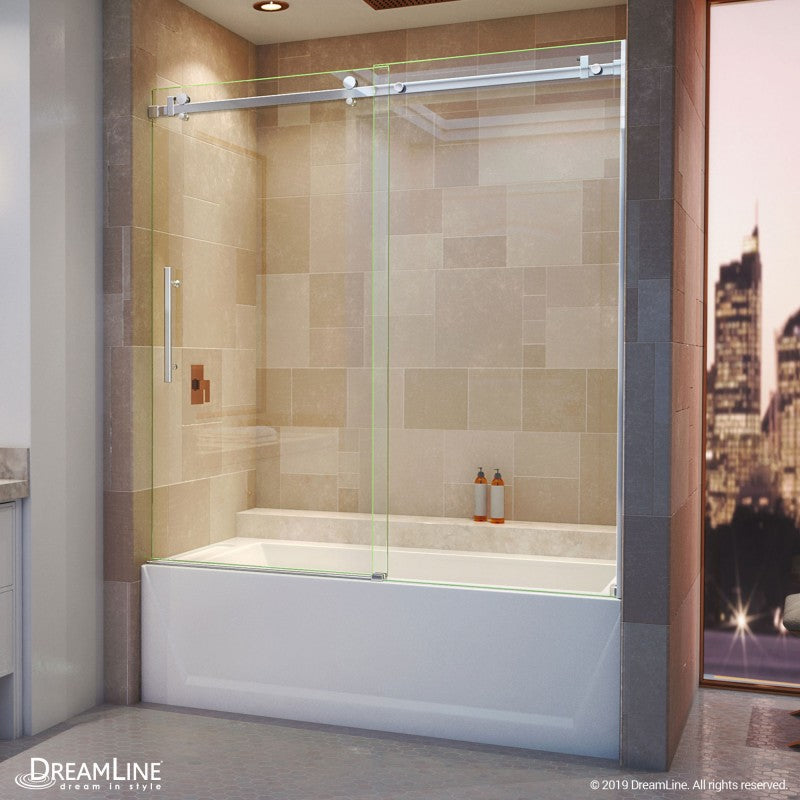 Enigma Air Frameless Single Sliding Shower Door