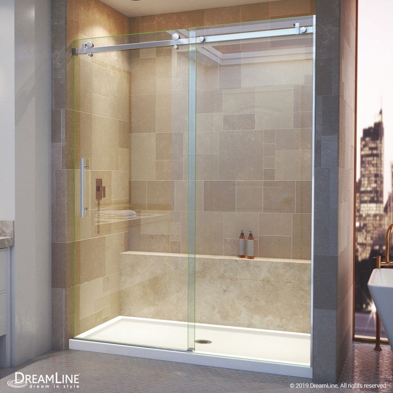 Enigma Air Frameless Single Sliding Shower Door