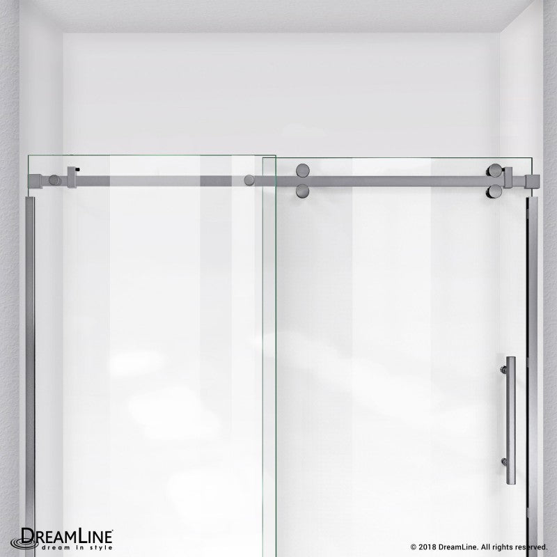 Enigma Sky Frameless Single Sliding Shower Door