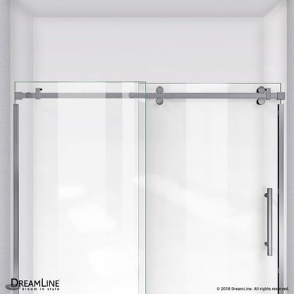 Enigma Sky Frameless Single Sliding Shower Door