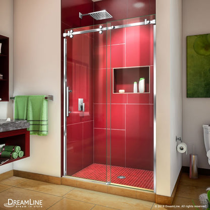 Enigma Sky Frameless Single Sliding Shower Door