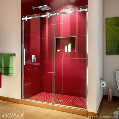 Enigma Sky Frameless Single Sliding Shower Door