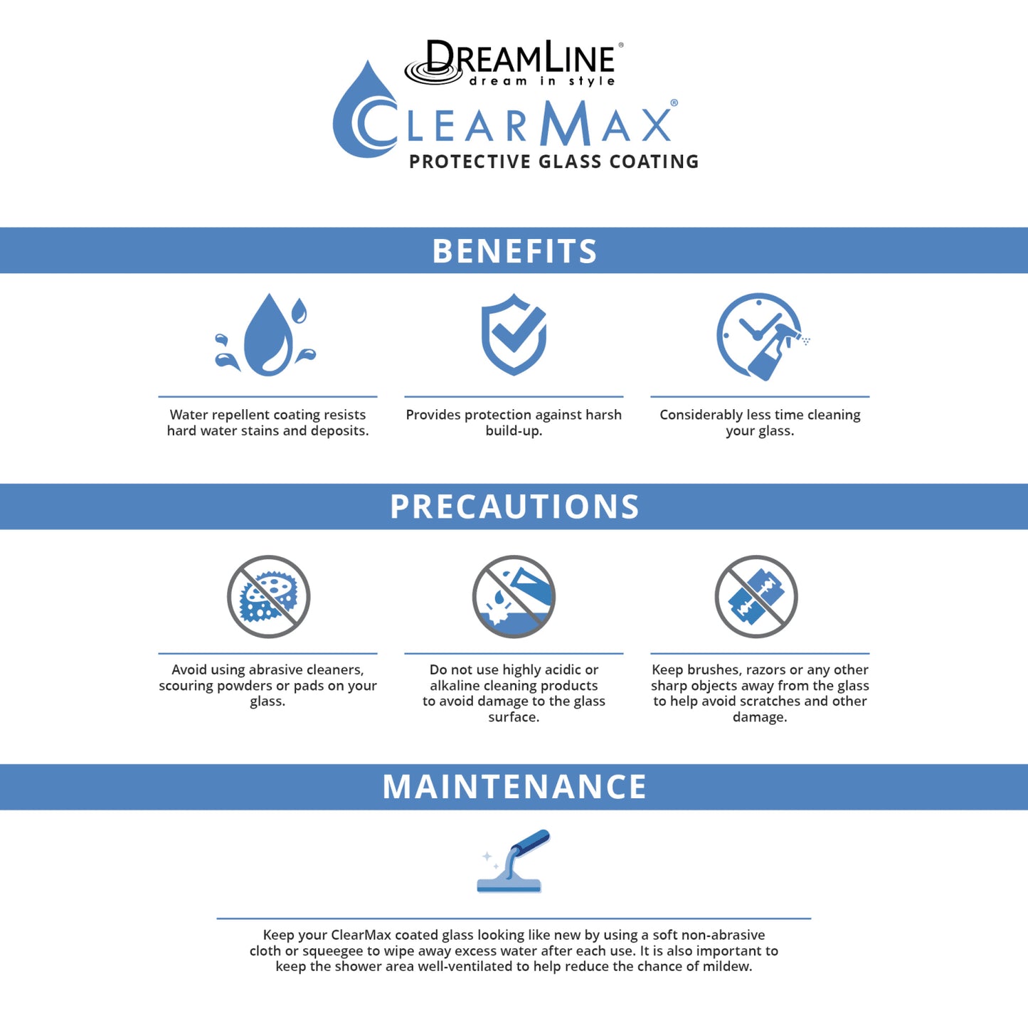 Unidoor Plus Frameless Hinged Shower Door with 34"H Stationary Half Panel for Pony Wall Corner Enclosure