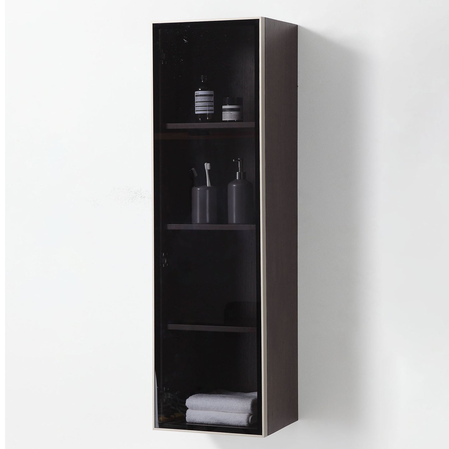 Luce 13" Wall Mounted Linen Cabinet