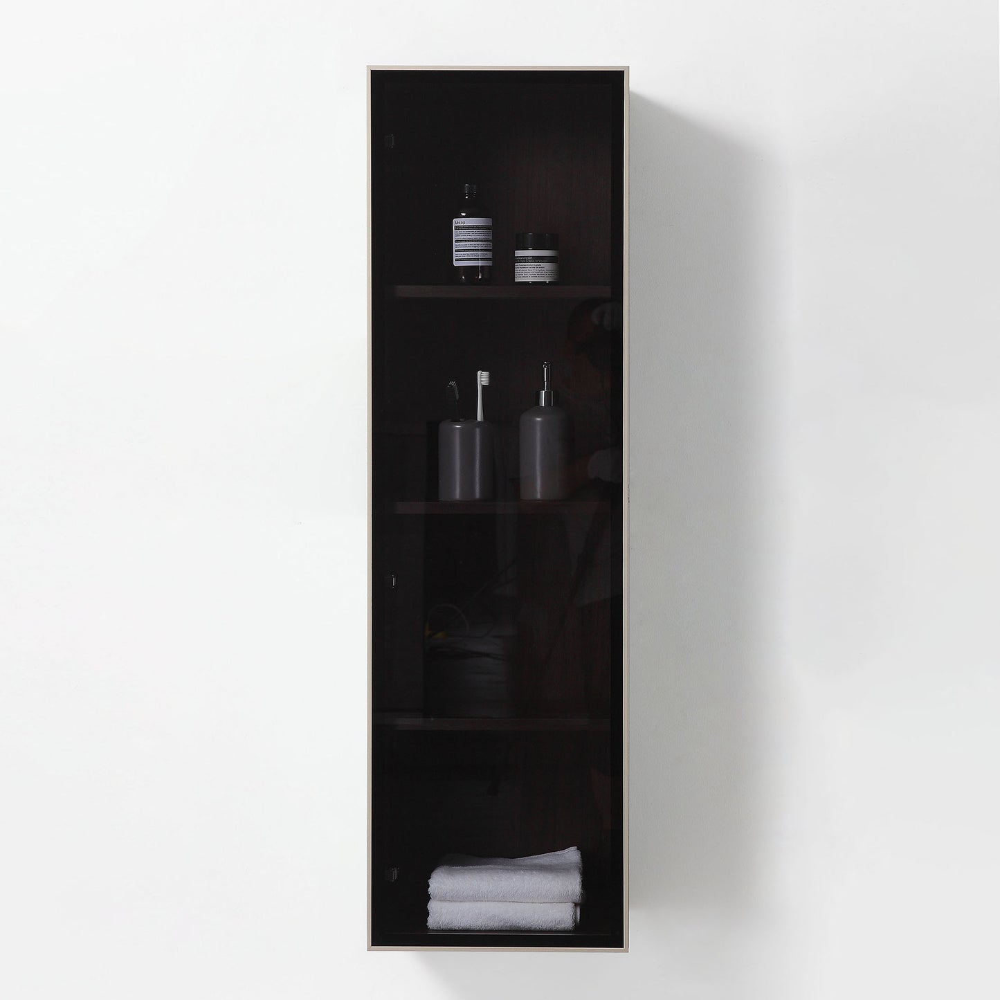 Luce 13" Wall Mounted Linen Cabinet