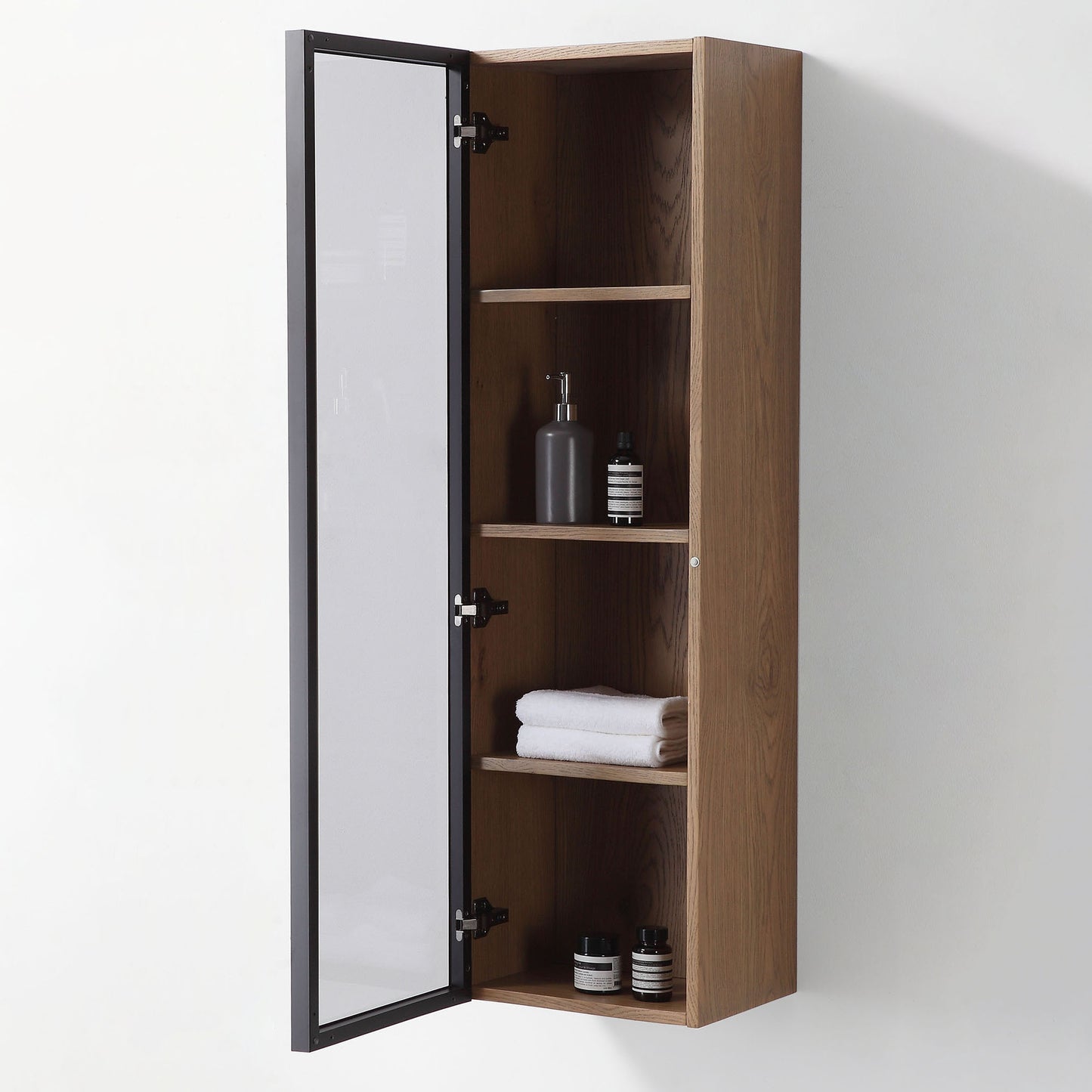 Luce 13" Wall Mounted Linen Cabinet