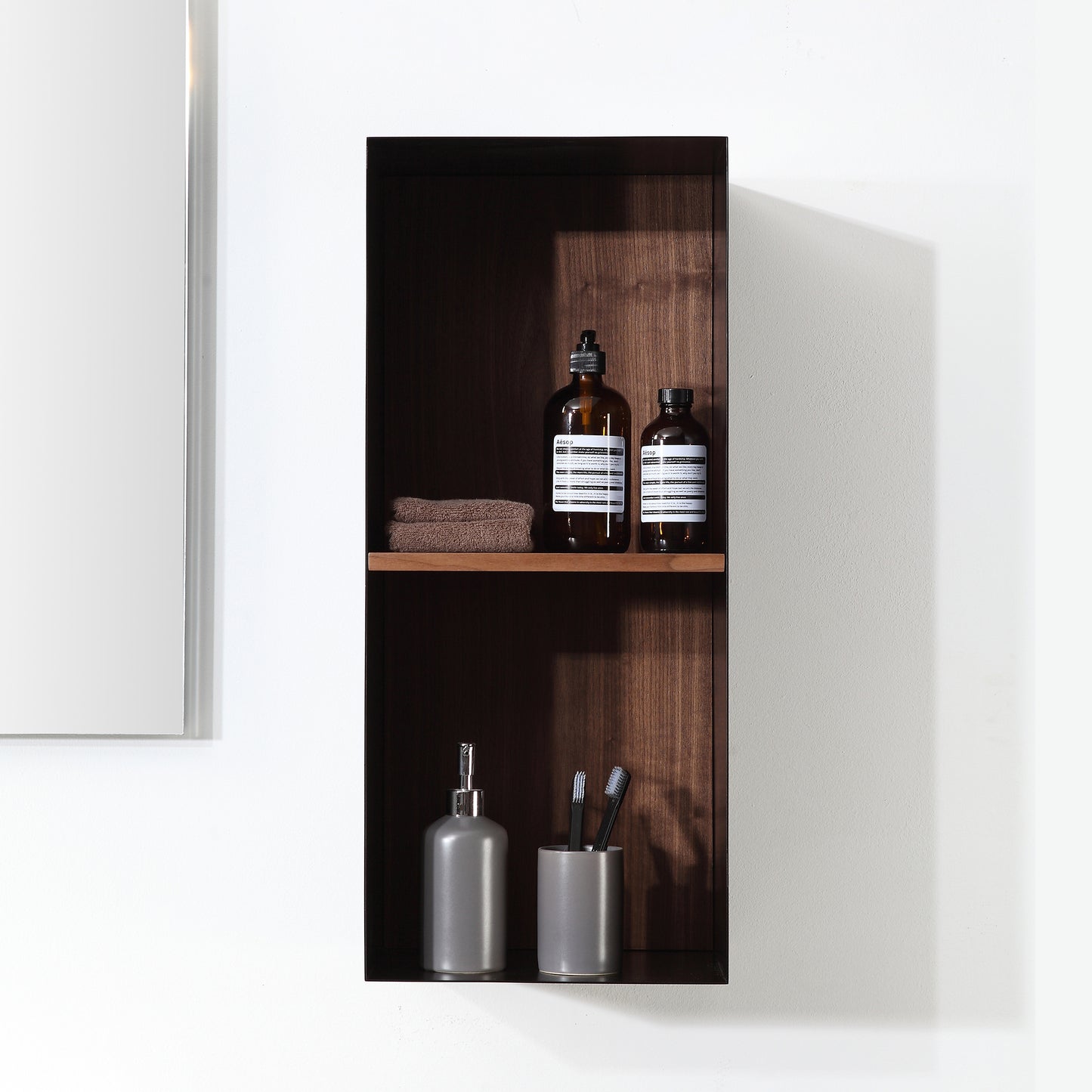 Shadow 12" Wall Mounted Linen Cabinet