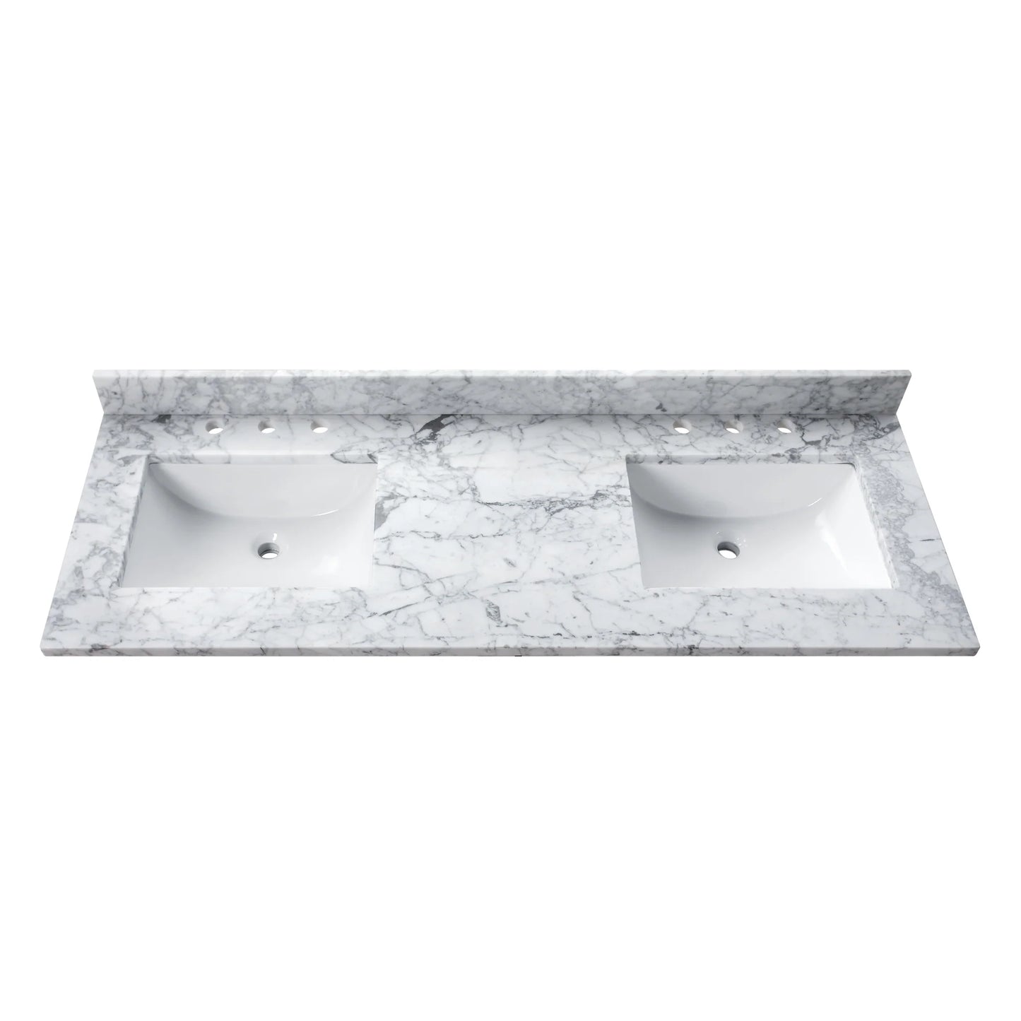 Carrara White Natural Marble Vanity Top