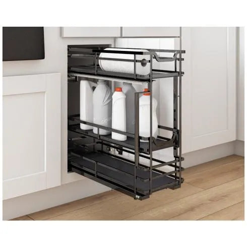 Romy STORAGE WITH STYLE® Metal "No Wiggle" Under Drawer Soft-close Base Pullout