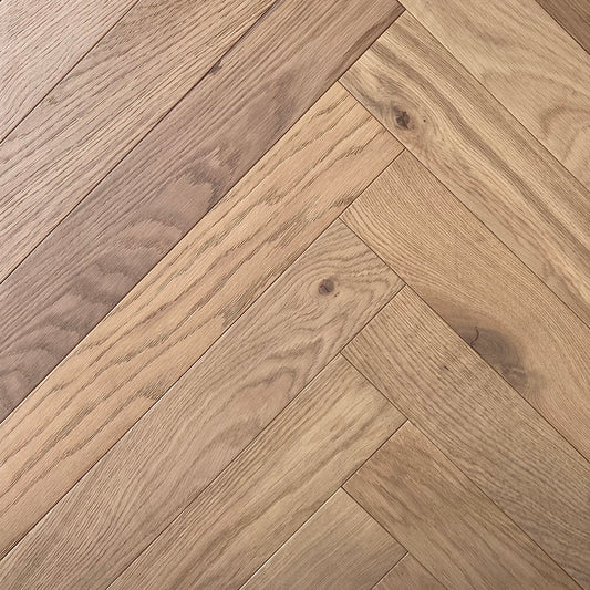 Herringbone Sahara Oak Engineered Wood Flooring
