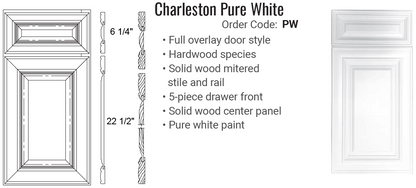 Charleston Pure White Raised Panel