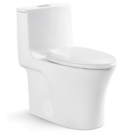 William One-Piece Dual-Flush Toilet