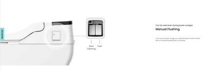 VOVO Smart Bidet Toilet with Auto Open and Close Lid TCB-090SA (Made in Korea)
