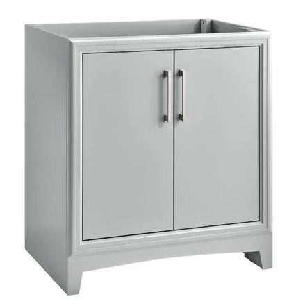 [CLEARANCE] Greentouch Home Norbeck Ellen DeGeneres Grey 30" Bathroom Vanity [BASE ONLY]