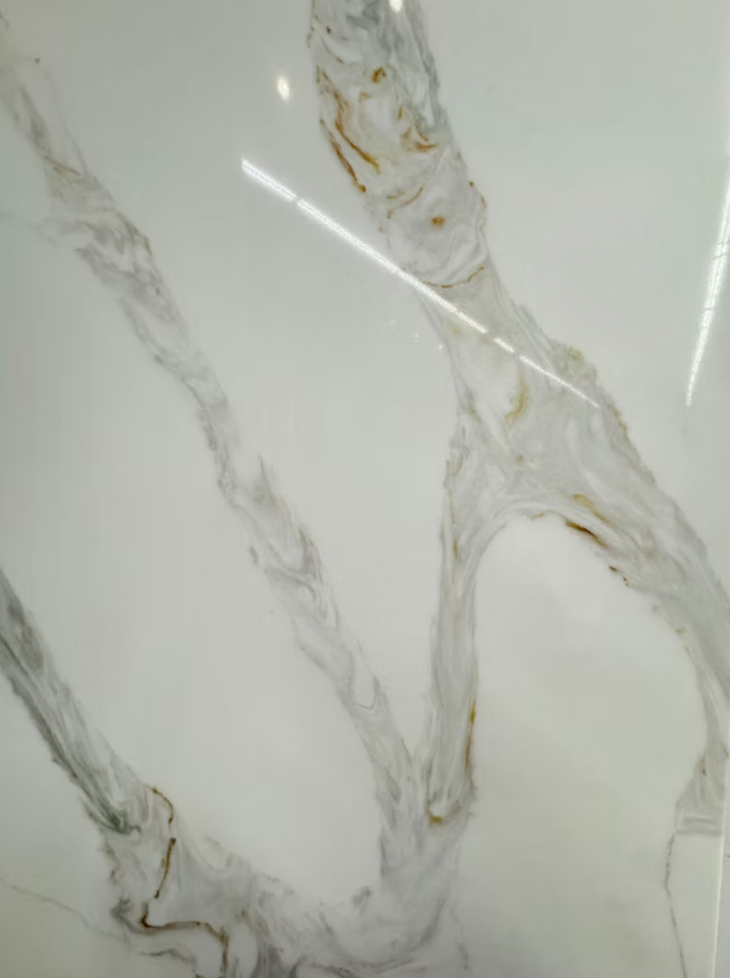 [CLEARANCE] Golden Mirage Quartz Slab