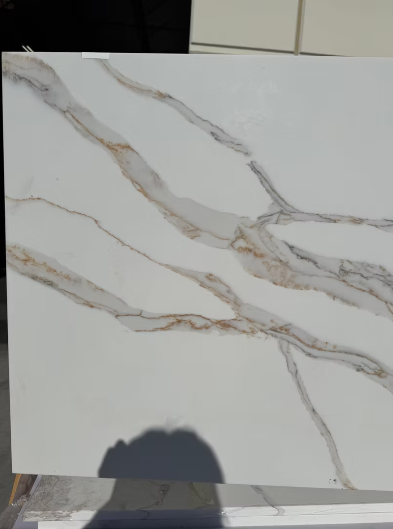 Aurora Gold Quartz Slab