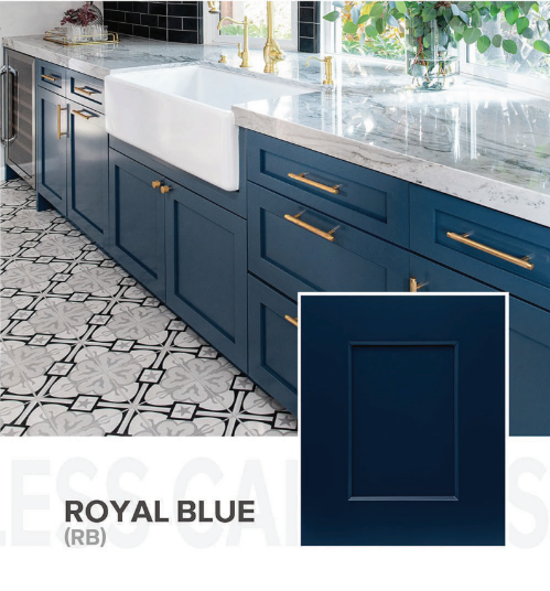 Royal Blue Frameless Shaker