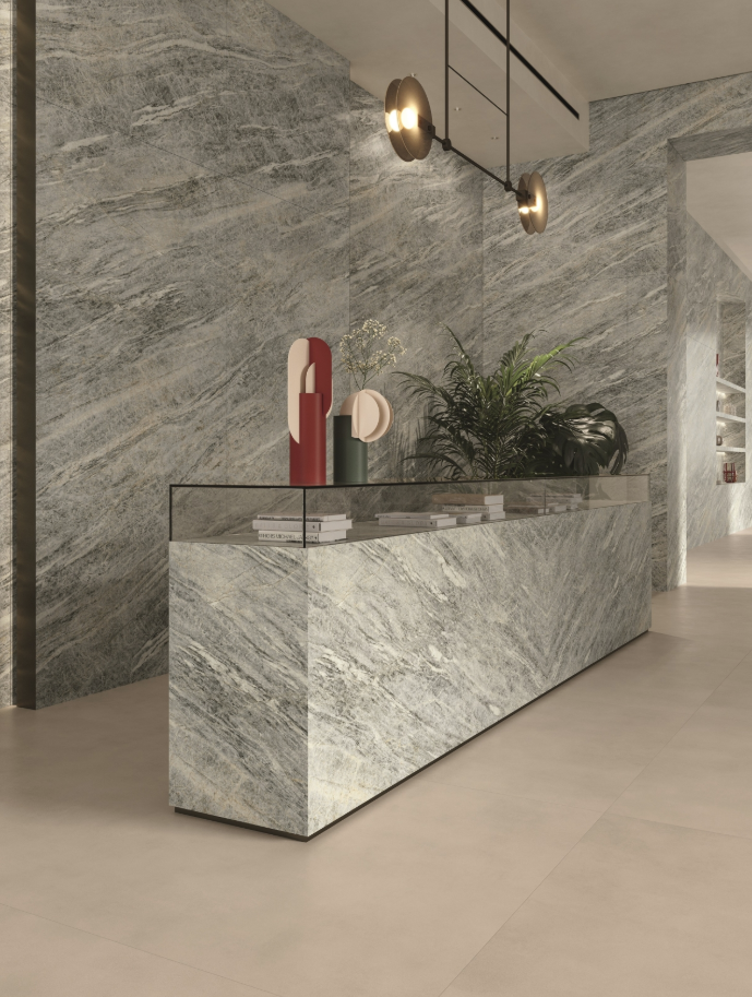 Atlas Plan PorcelainTop™ Sky Stone Italian Porcelain Slab