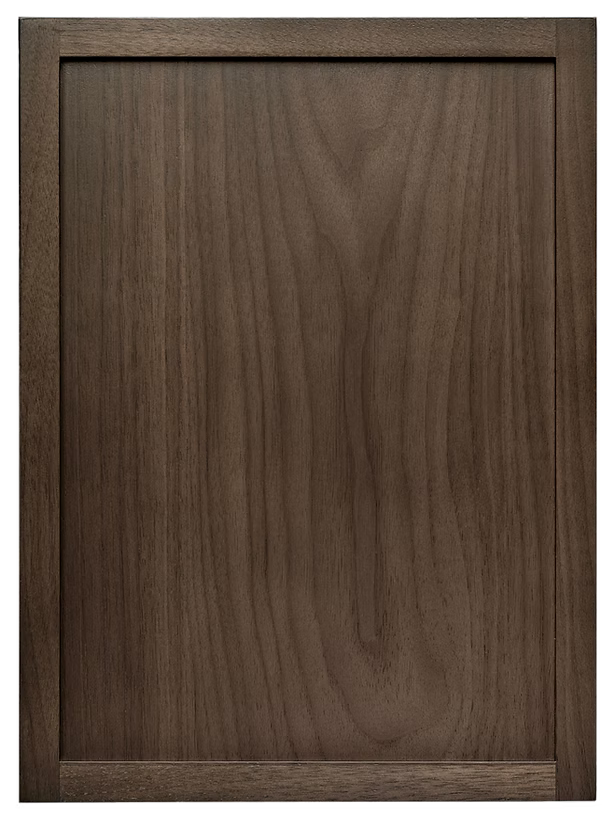 Frameless Slim Shaker Bourbon Walnut