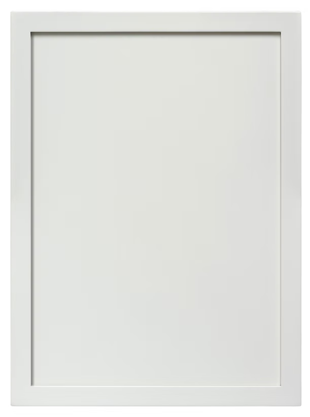 Frameless Slim Shaker Gardenia White