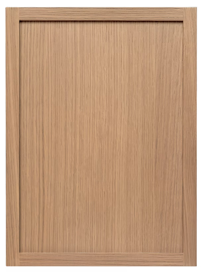 Frameless Slim Shaker Silken White Oak
