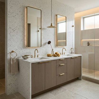 Sparkling White Quartz Slab