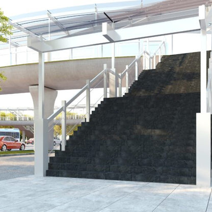 Aspero Curve Sintered Stone Pavers