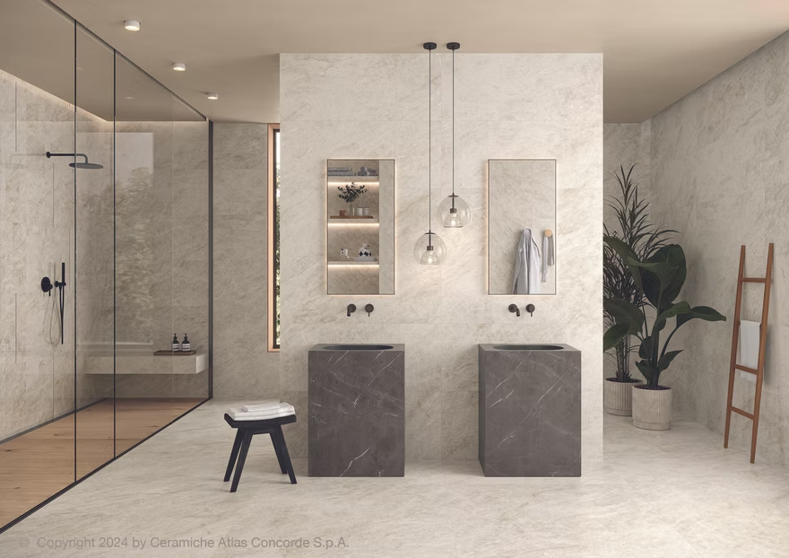 Atlas Concorde HybridSlab™ Taj Mahal Rectified Porcelain Slab