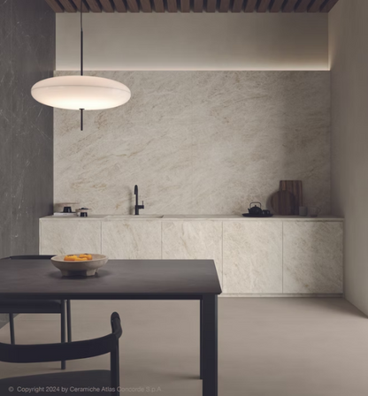 Atlas Plan PorcelainTop™ Taj Mahal Porcelain Slab