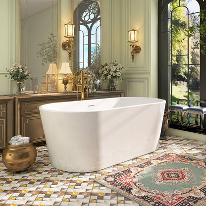 Freestanding Bathtub – Glossy White – Nima