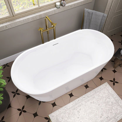 Freestanding Bathtub – Glossy White – Nima