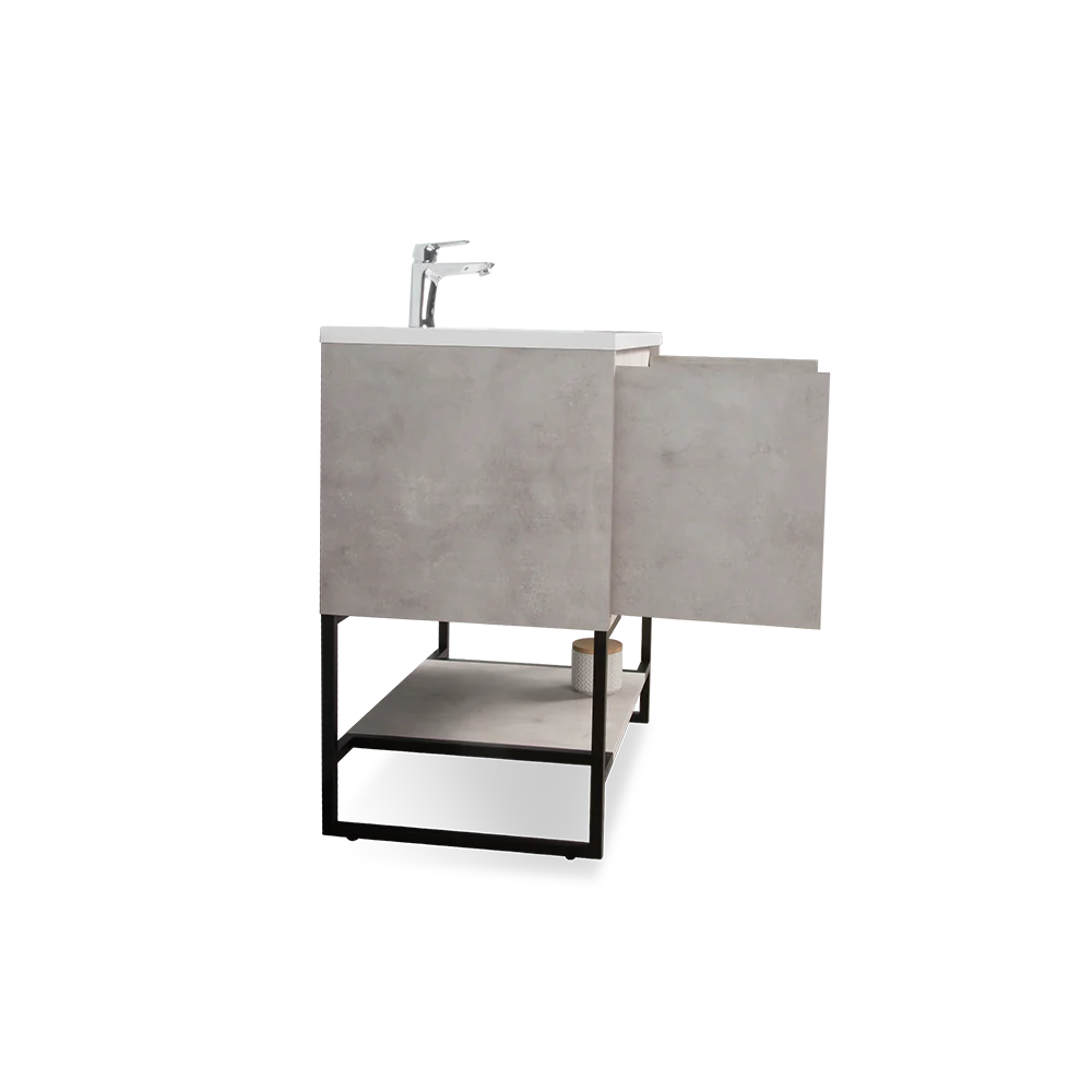 Alan 24" Freestanding Vanity With Reinforced Acrylic Sink