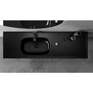 Dianne 65" Wall Mounted Bathroom Vanity with Reinforced Acrylic Sink