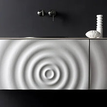 Load image into Gallery viewer, Ripple 53&quot; Wall Mounted Vanity With Reinforced Acrylic Sink
