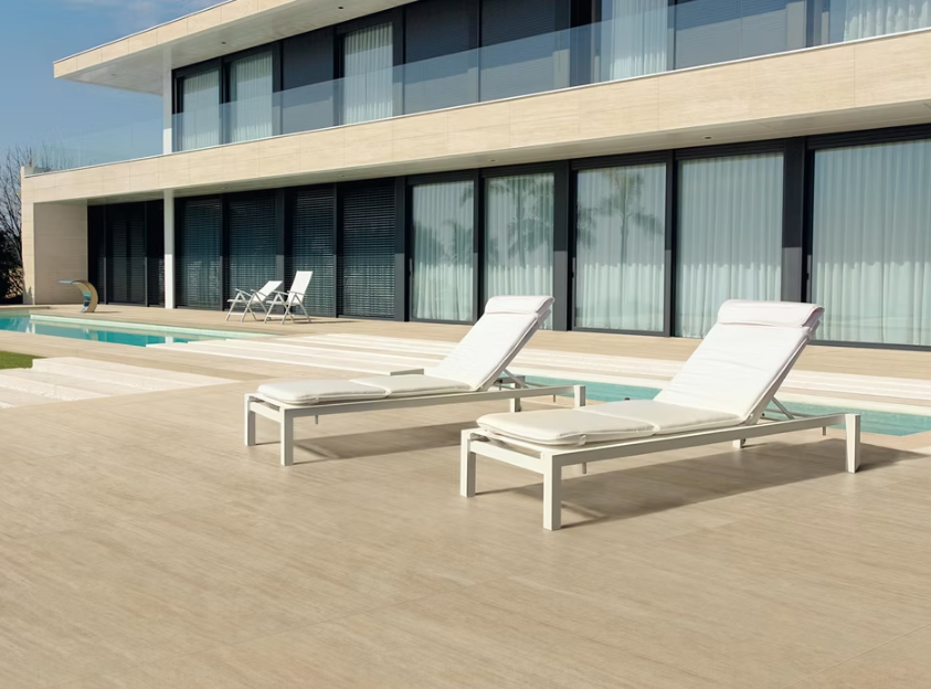Atlas Concorde HybridSlab™ Travertine Sand Rectified Porcelain Slab